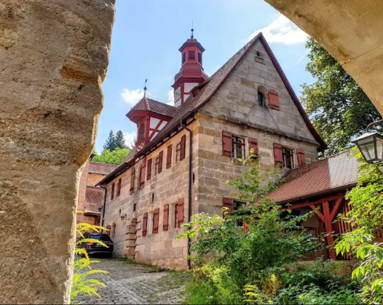 Burganlage in Altdorf bei Nürnberg, Germany